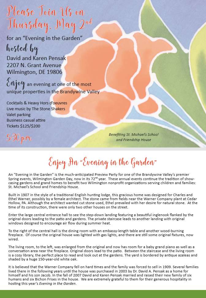 Wilmington Garden Day May 4, 2019